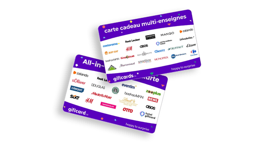Carte cadeau Multi-Enseignes